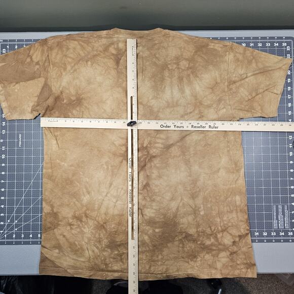 The Mountain Horses Tshirt XL Brown Tie Dye Y2K Streetwear Nature Cowboy Mustang - Picture 7 of 9